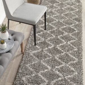 Lush Pile Shag Rug hallway Runner