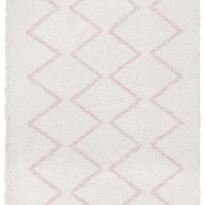 Pink Thick Solid Pile Rug