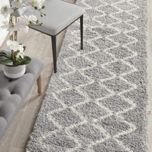 Condensed Shag Pile Rug Hallway Runner