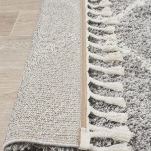 Condensed Shag Pile Rug Backing Of Rug