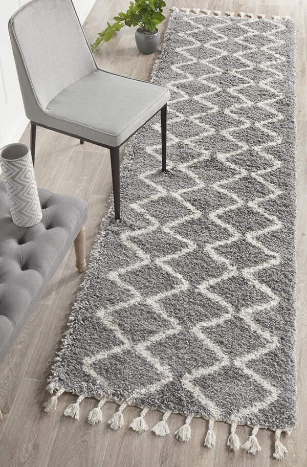 Solid Thick Pile Rug Hallway Runner
