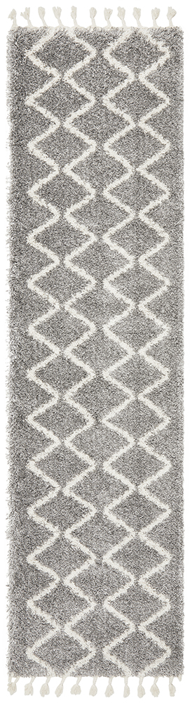 Solid Thick Pile Rug Hallway Runner Pattern