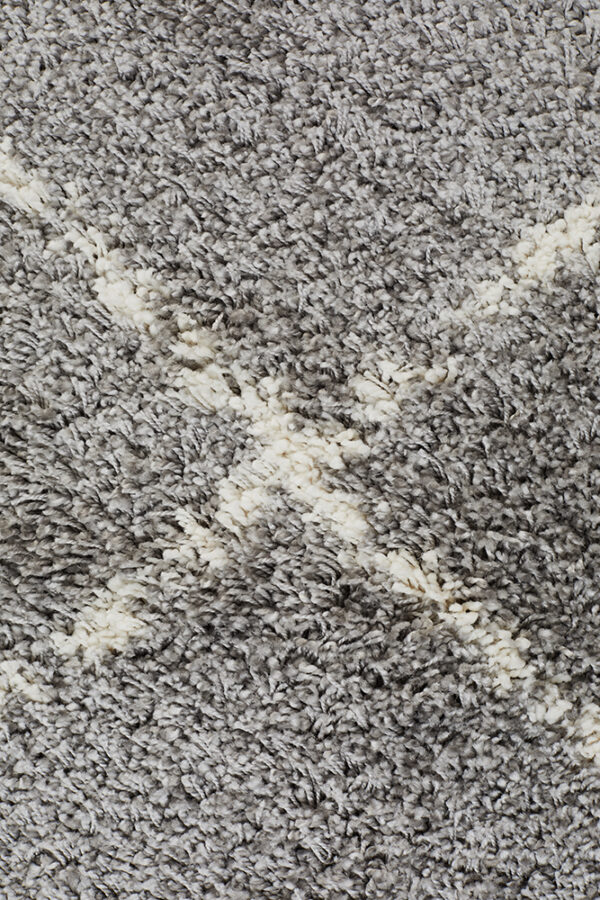 Solid Thick Pile Rug Close Up Design
