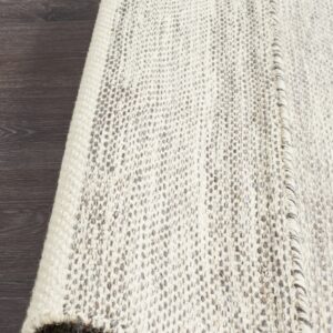Helsinki Wool Flatweave Floor Rug Double-Sided profile