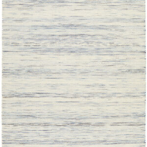 Madras Blue Flat Weave Rug Pattern