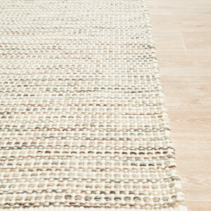Madras Natural Flat weave Rug Side View