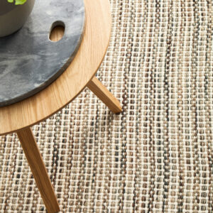 Madras Natural Flat weave Rug Close Up Photo