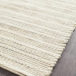 Hand-Braided Felted Wool Rug Corner Photo