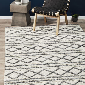 Loop Pile Wool Rug