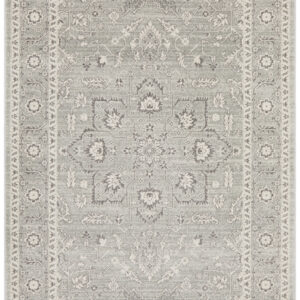 Traditional Flower Style Rug Close up