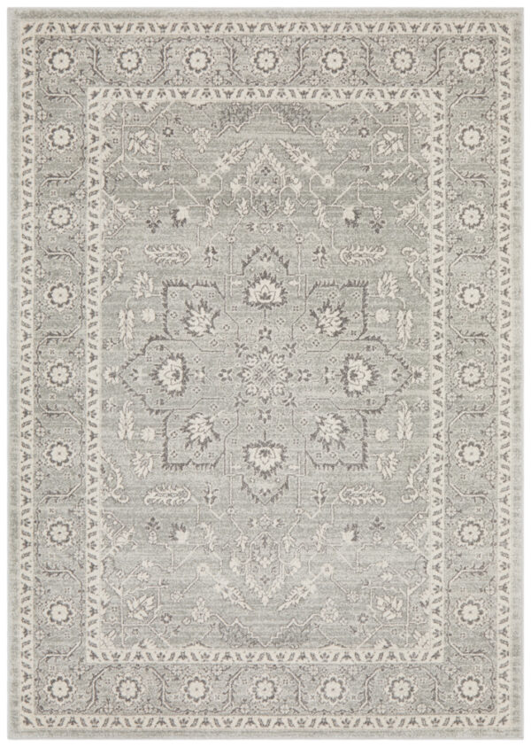 Traditional Flower Style Rug Close up