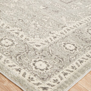 Traditional Flower Style Rug Corner