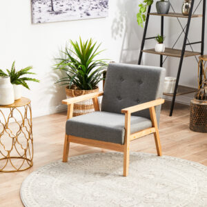 Traditional Flower Style Rug Round Rug