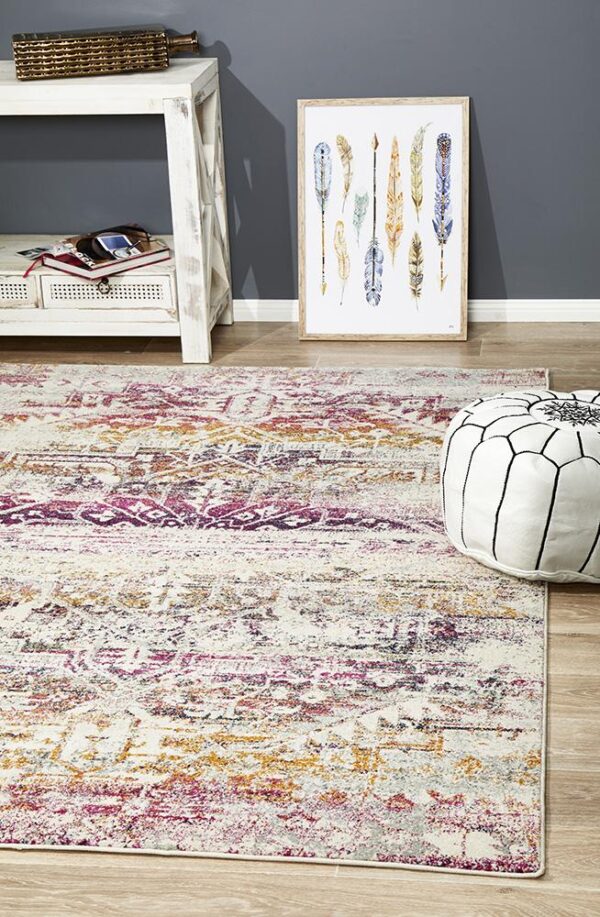 Trendy Fuschia Colour Rug Rectangle Trendy Fuschia Colour Rug Rectangle