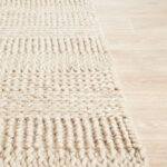 Viscose + Wool Rug Side View