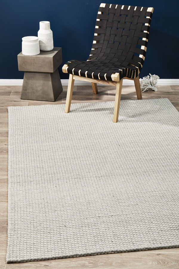Viscose Wool Striped Grey White Rug Design Viscose Wool Striped Grey White Rug Design