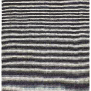 Viscose Wool Striped Rug Profile