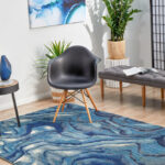 Waves Design Rug