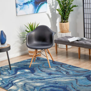 Waves Design Rug