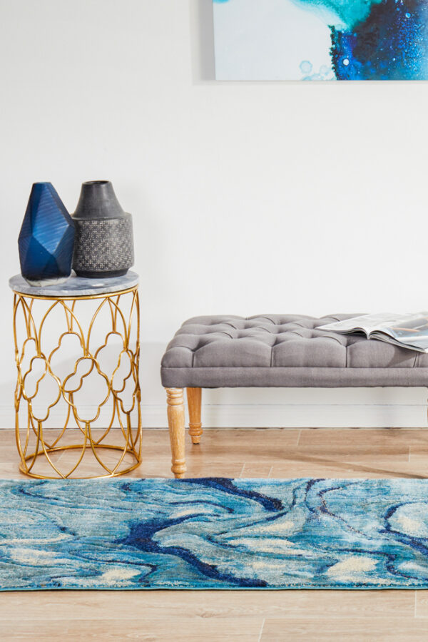 Waves Design Rug