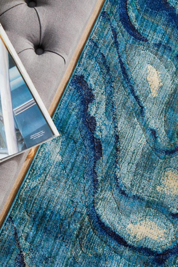 Waves Design Rug
