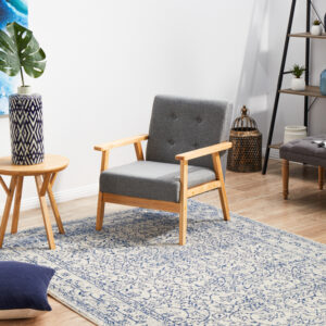Whisper White Transitional Rug