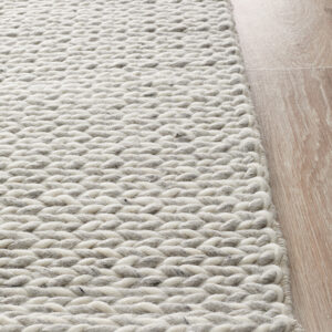 Woven Flat weave Wool Rug End of Rug