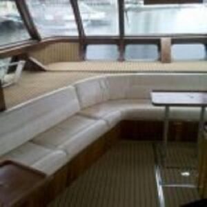 Marine carpet teak Black