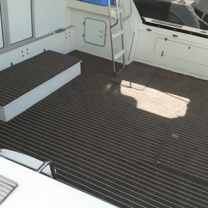 Marine carpet teak Suede Cream