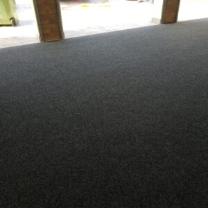 Carpet capers Garge Installation Colour Raven