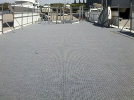 Carpet Capers Marine Carpet Ribbed