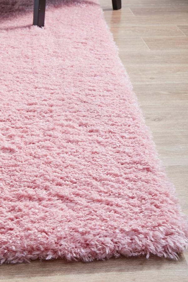 Angel Pink Rug Side View
