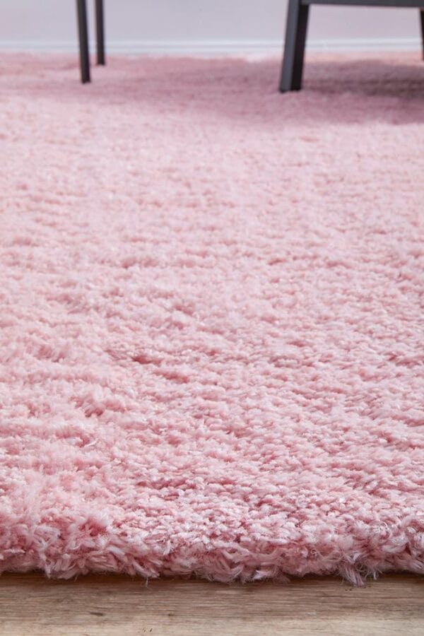 Angel Pink Rug shag pile rug