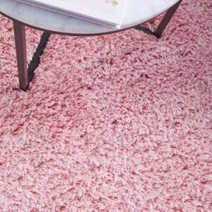 Angel Pink Rug Cotton Pink Rug
