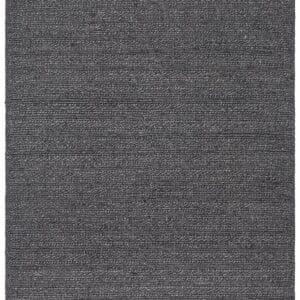 Handwoven Charcoal Rug Pattern