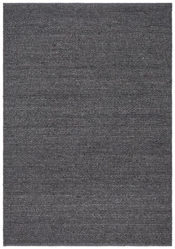 Handwoven Charcoal Rug Pattern