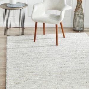 Handwoven Ivory Rug