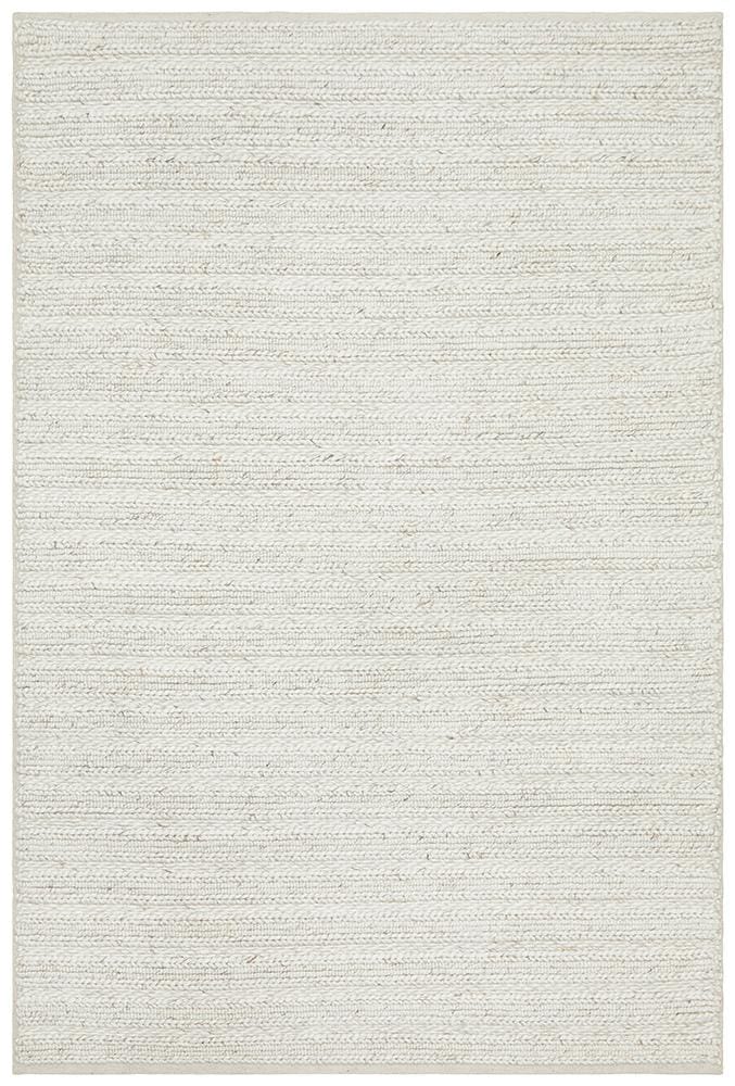Handwoven Ivory Rug | Carpet Capers | Attractive Appeal