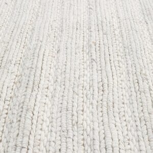 Handwoven Ivory Rug Design