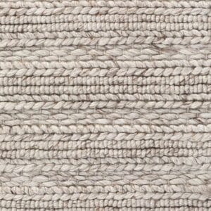 Handwoven Silver Rug Weave Design