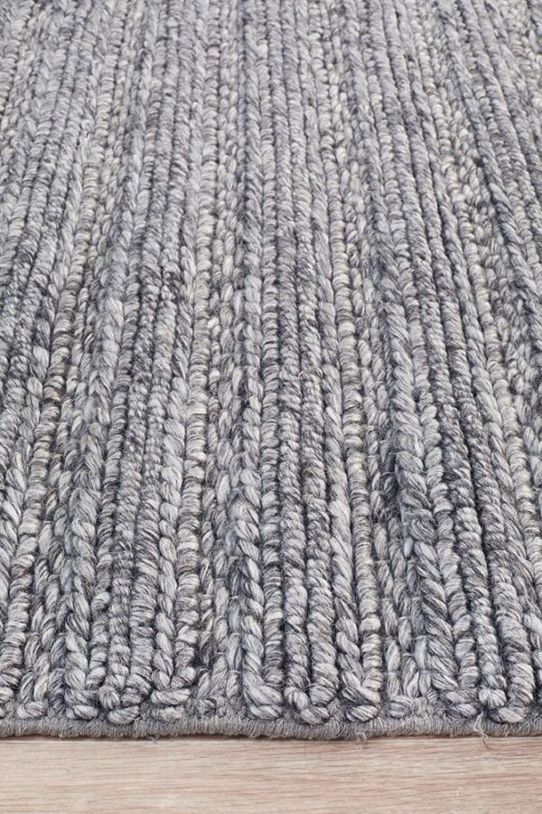 Handwoven Steel Rug Close up Photo
