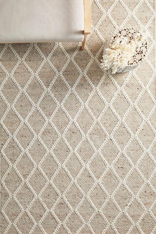 Natural Wool Blend Rug Natural Wool Blend Rug