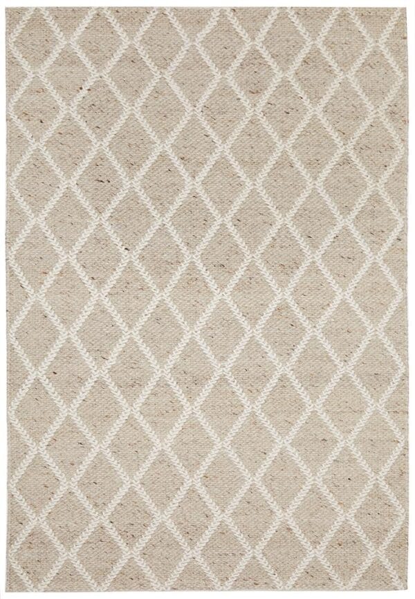 Natural Wool Blend Rug