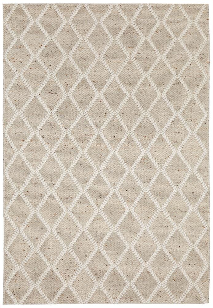 Natural Wool Blend Rug: Timeless and Elegant Design - Carpet Capers