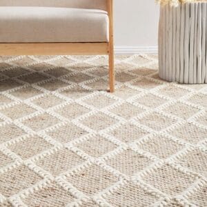 Natural Wool Blend Rug