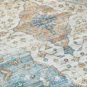 Shaded Blue Centre Rug Pattern