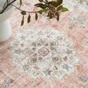 Shaded Coco Peach Rug