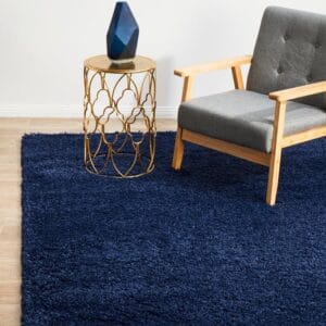 Demin Shag Pile Rug
