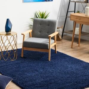 Demin Shag Pile Rug