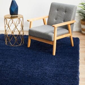 Demin Shag Pile Rug